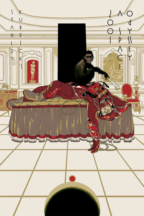 thepostermovement:  Stanley Kubrick Films by Tomer Hanuka 