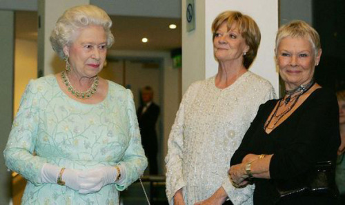 britishfilminstitute:Film Friendships: Dame Maggie Smith and Dame Judi Dench