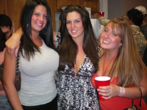 a few years ago these three girls were roommates in an all girls off campus house. i think there wer