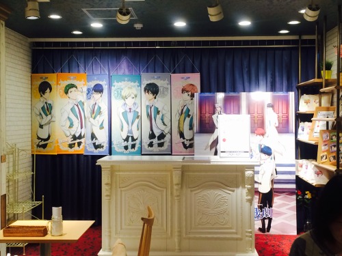 Went to the Starmyu Cafe with Edel on 1/31!! I got &ldquo;Hoshitani Yuuta&rsquo;s star omuri