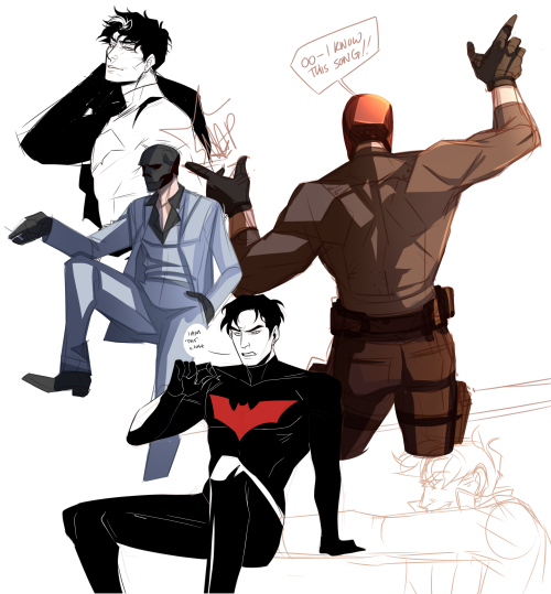 Watched all of Batman Beyond, and reread all the good Jason Todd comics (+movie) and fell down the b