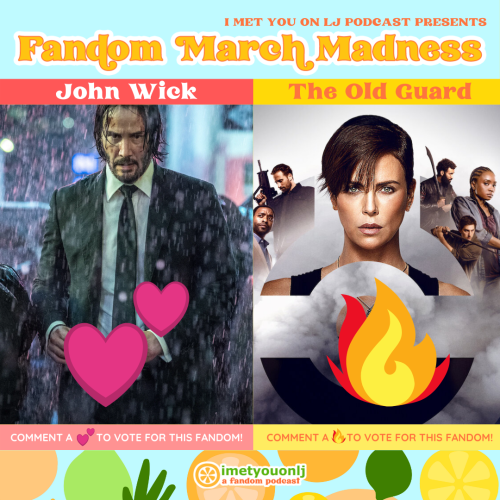 imetyouonljpodcast:FANDOM MARCH MADNESS 2021: ✨SWEET 16!✨BRACKET 3/8: Action &amp; Horror →