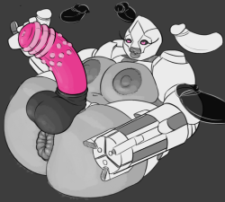 mechamonkeyz: A thing 33 2? pink carboner (i dont know what to call it the 2 seems odd) 