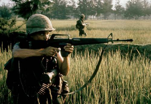 peashooter85:M16 Woes in Vietnam,Invented by Eugene Stone in 1959, the M16 series and it’s variants 