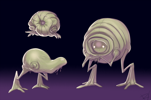 derekhetrickart: Here’s another pile of mostly mushroom and fungus creature thingies that I’m final