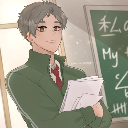 shhh everyone stfu sensei suga said class is in session 