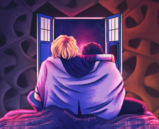 Porn Pics gallifreyan-cryptid:Some cosy thasmin art