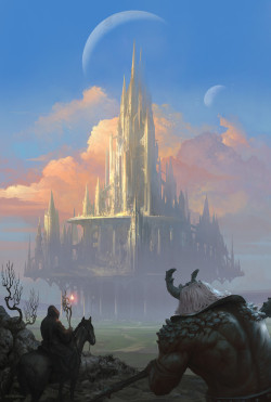 fantasyartwatch:Castle by Hwanggyu Kim
