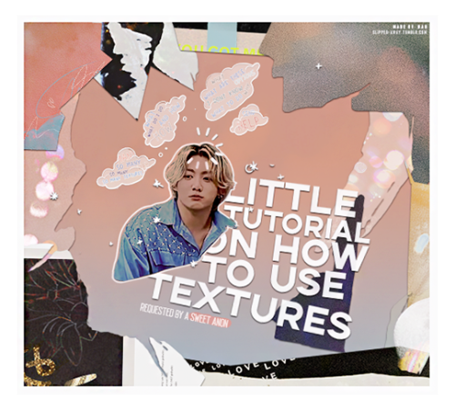 slipped-away: Little tutorial ~ How to use textures / How to add them on your creations- What are yo