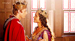 albionskings:Guinevere Appreciation WeekDay 4: Queen of Hearts↳ Gwen + Relationships