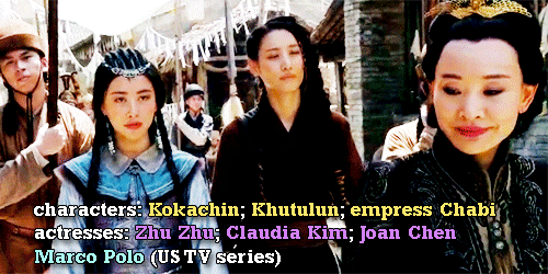 eastasiansonwesternscreen:Asian actresses in Western media. Inspired by the comments to this post. (
