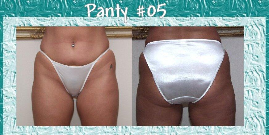 full back satin panties