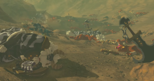 story Link: kills at least 3 White Lynels at the same time within a small areame Link: gets punched 