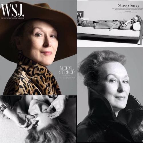 42west Our #WCW #MerylStreep covers the September issue of #WSJMagazine : #BrigitteLacombe