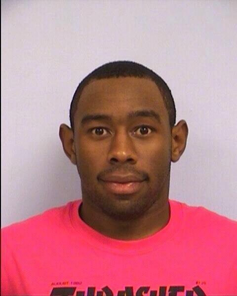 hotandbusted:  Tyler the Creator (again) arrested for inciting a riot.