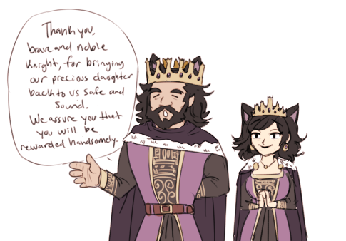 dashingicecream: the great king and queen, everyone 