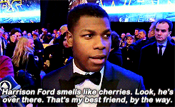 clark-kents:  “My greatest memory was taking Harrison Ford to a Nigerian restaurant