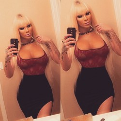 jkontumblr:  Kimora Blac ~ #ShareIG Casual night out! #kimorablac   Absolutely gorgeous she is