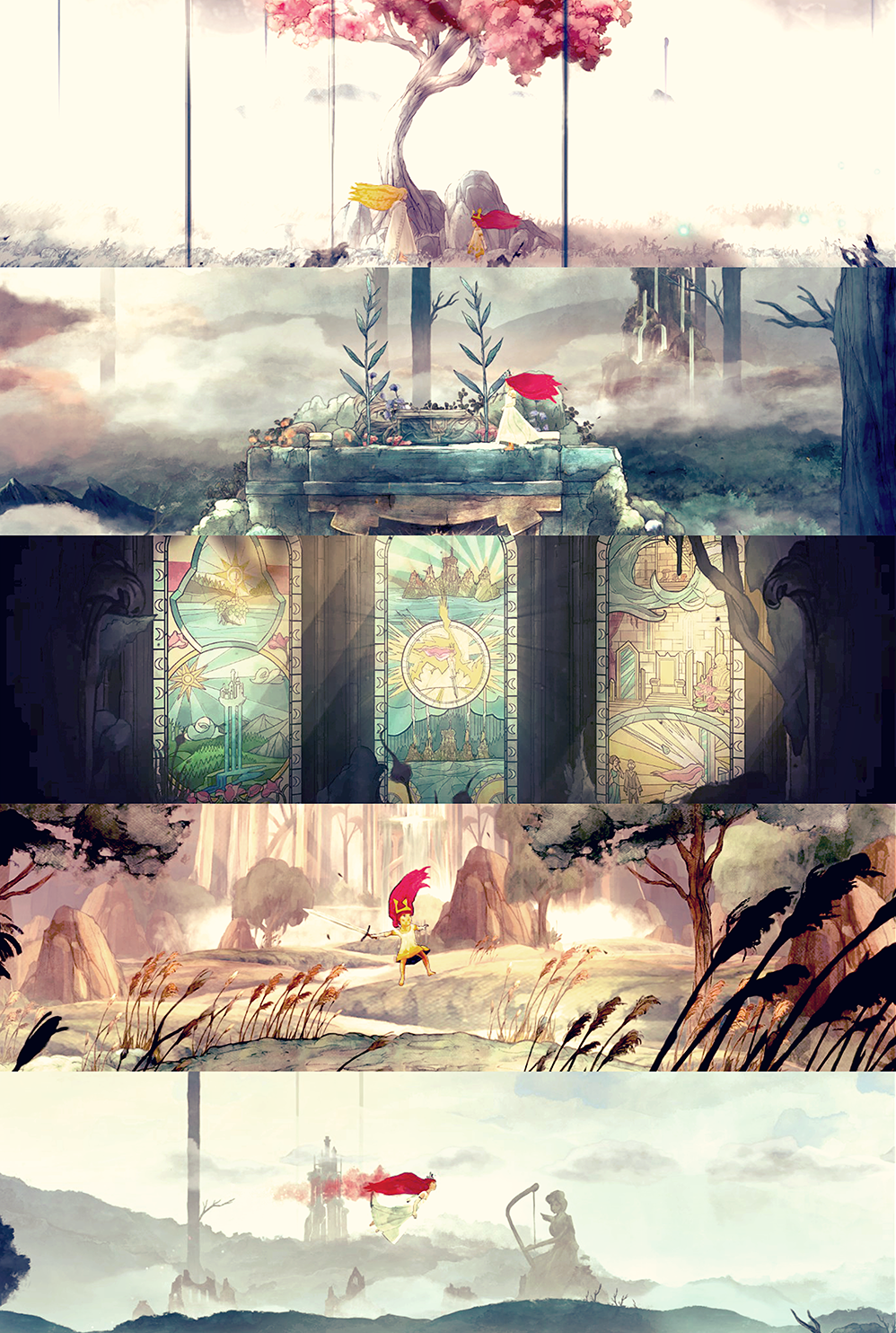 artemisbows:  Child of Light + favourite screenshots