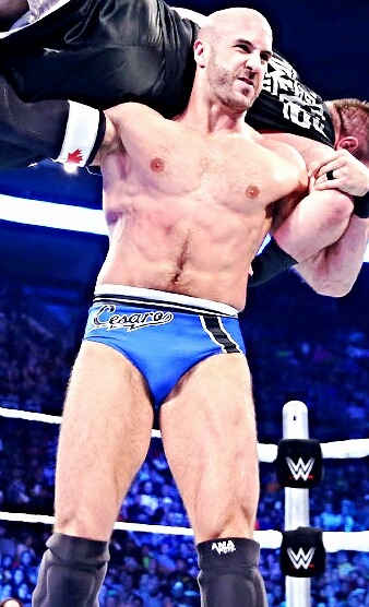 Porn photo rogue-vii:WWE Body💪 - Cesaro 8/13/15