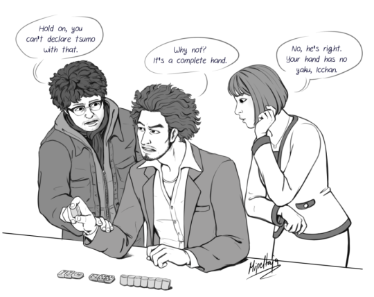 mipeltaja-art:Mahjong is my passion.