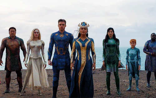 ETERNALS (2021) Dir. Chloé Zhao 