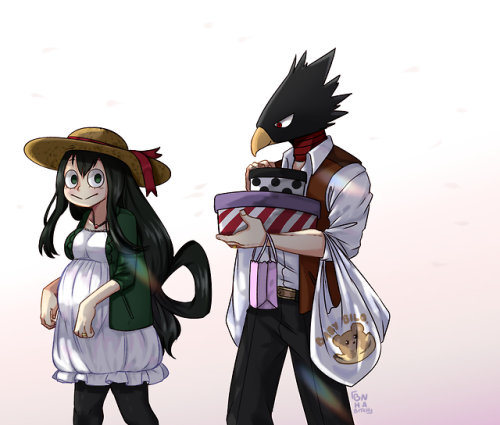 bnha-bitch:  I really needed to get this out of my system and since I have no self control what so ever, here’s a preg tsu with her hubby