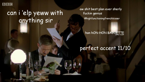 lizthefangirl: sherlock-has-got-the-blue-box: the-fandom-is-anderson: sick of your shit john #high f