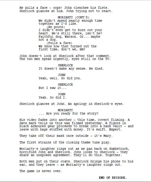 hopelesslybenaddicted:mormorphone:An alternate ending.(did I mention I’m a screenwriter and should a