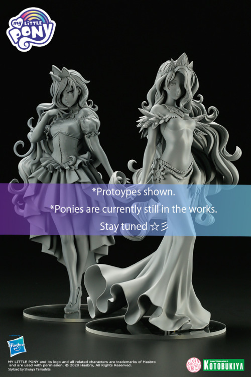 Princess Luna and Princess Celestia sculpts have been finalised! Sources: KOTOExpo, Group sculpt pho