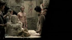 celebpenis:  Tom Riley showing his famous