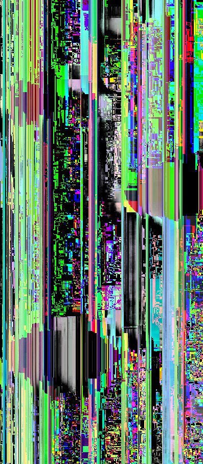 letsglitchit:  Hex edited PNG, forcing MSpaint to view an 8bit png as 16bit and at