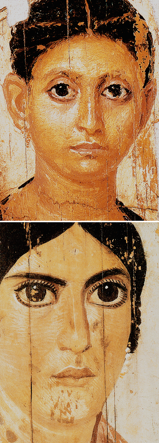 PAINTED MUMMY PORTRAITS OF EGYPTIANS DURING THE ROMAN PERIOD