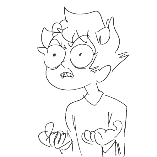 i cannot sleep so i am enraged like karkat