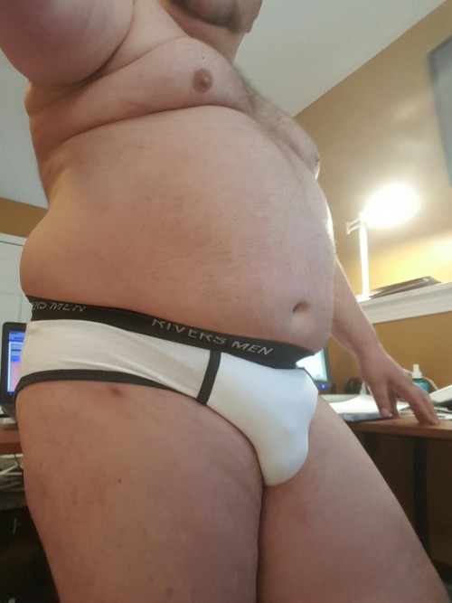boxermann:  Pics from this morning. Rivers Men briefs  Your body is amazing!!!