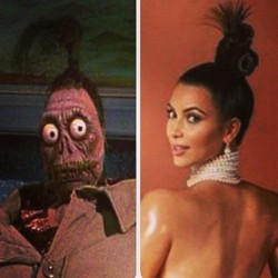 bootyfulvixxen:  Don’t get me wrong I’m not hating  its just too funny 😭😂I had to post  #kimkardashian #kimkardashian  by @jasonviruet