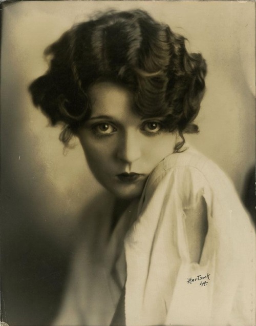 Portrait of American actress Dorothy Devore (1899 –1976) by American photographer Fred Hartsoo