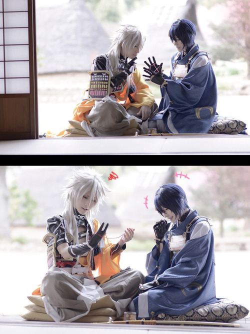 sawi93:Mikazuki Munechika by kuryuKogitsunemaru by 奈琴