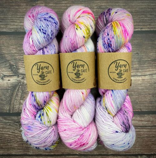 We have restocked Weather Patrol in the shop on all the bases! This fun colorway is part of our Rain