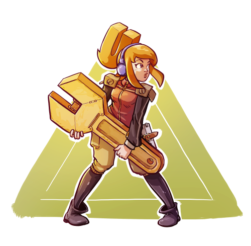pehesse:Today’s heroine is Robin from Iconoclasts by Konjak.
