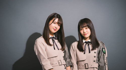 sakamichi-steps: 欅坂46 二期生 関有美子 + 松田里奈 × 月刊エンタメ 2019年7月号