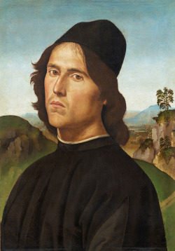 Pietro Perugino (Italian, 1446/52 - 1523), Portrait Of Lorenzo Di Credi, 1488; Oil