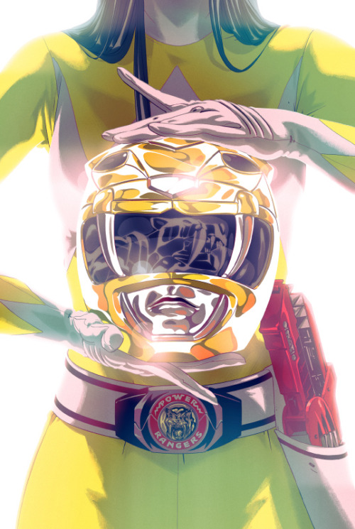 gonimontes:  Mighty Morphin Power Rangers for BOOM! Studios. Making these was insane fun! 