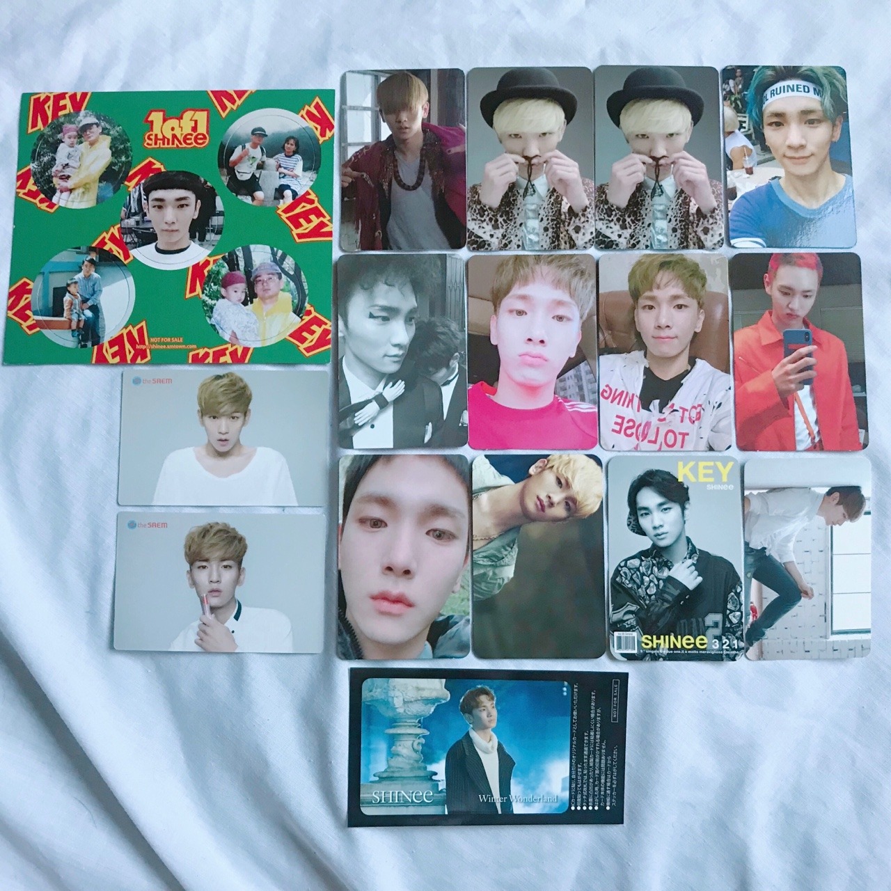 15 Tell Me What To Do Key Type-A Photo Card K-POP SHINee 5th Album Repack