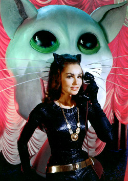 vintagegal:  Julie Newmar as Catwoman, 1960s