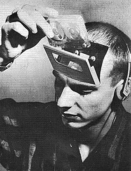 octobermoonlight:  Keep It In Mind! Brian Eno, circa 1970s 