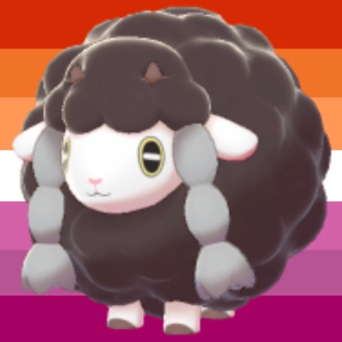 prideful-poke-icons: Lesbian Frosmoth and Shiny Wooloo for anon