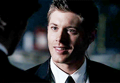 fox-muldr:      dean winchester   smiling     