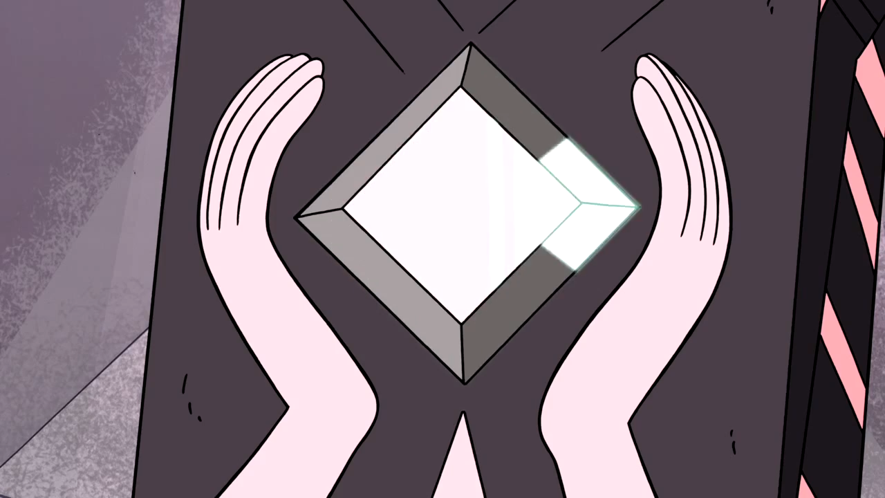 fantheoriesandfoodporn:  So most of you know about the Pyramid Gem from Serious Steven.