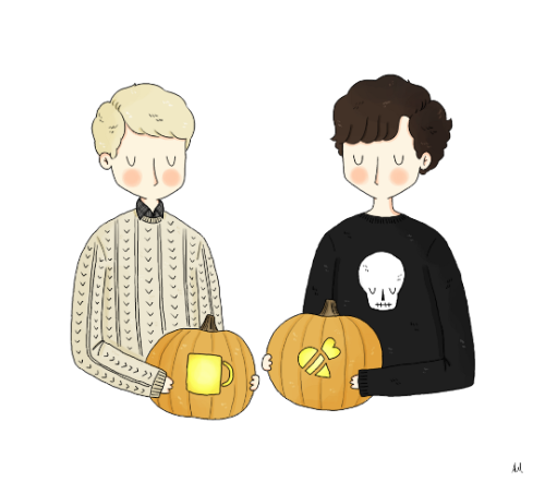 bbcbluebell:Sherlock really got into the Halloween spirit this year :)